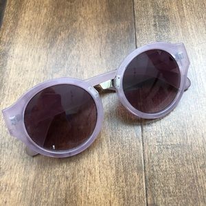 Round Lilac Women’s Sunglasses